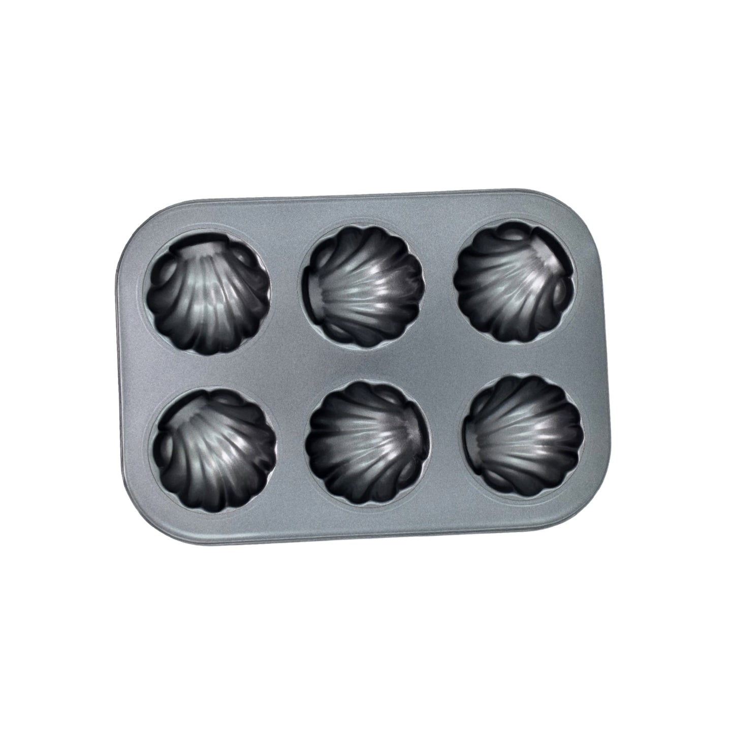 6 Slot Non-stick Muffins Cupcake Pancake Baking Molds Tray