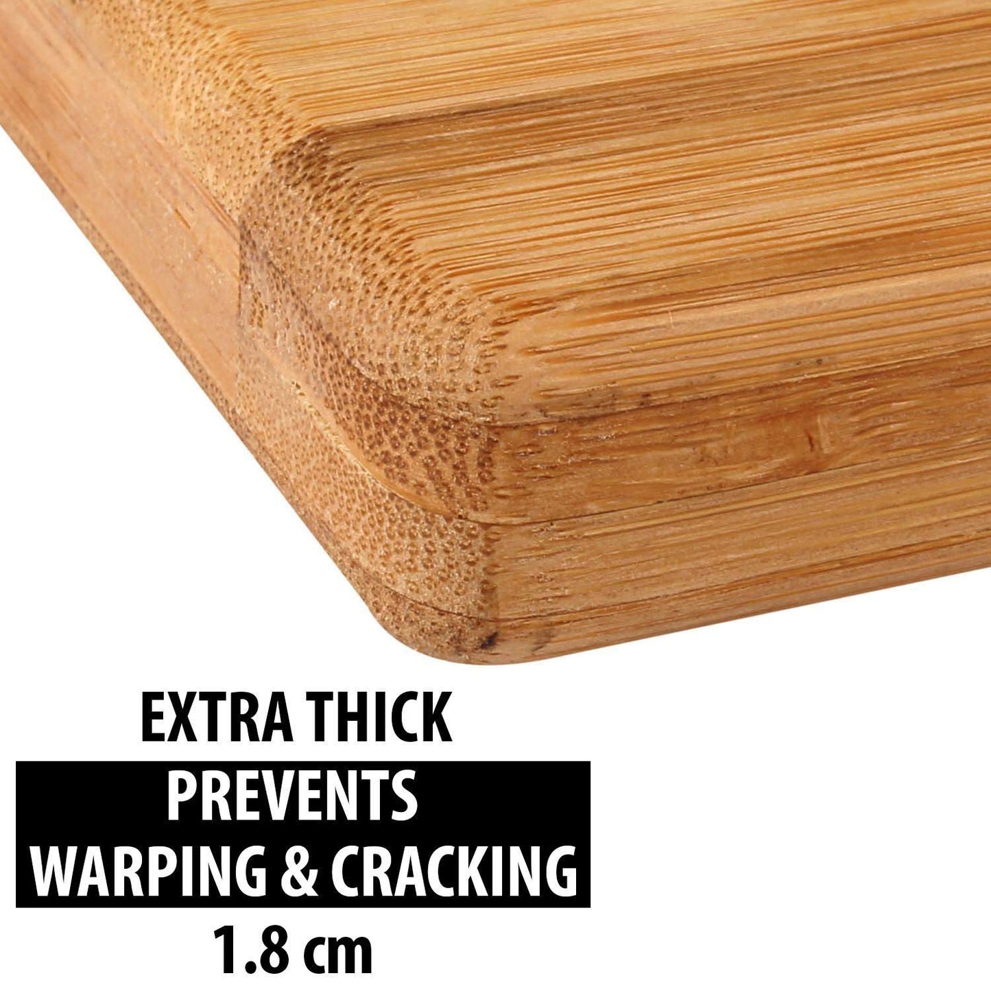 Wooden Chopping Cutting Board With Anti Skid Mat